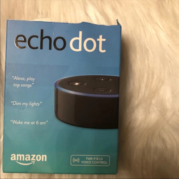 Amazon Echo Dot 2nd Generation w/ Alexa - Picture 1 of 7